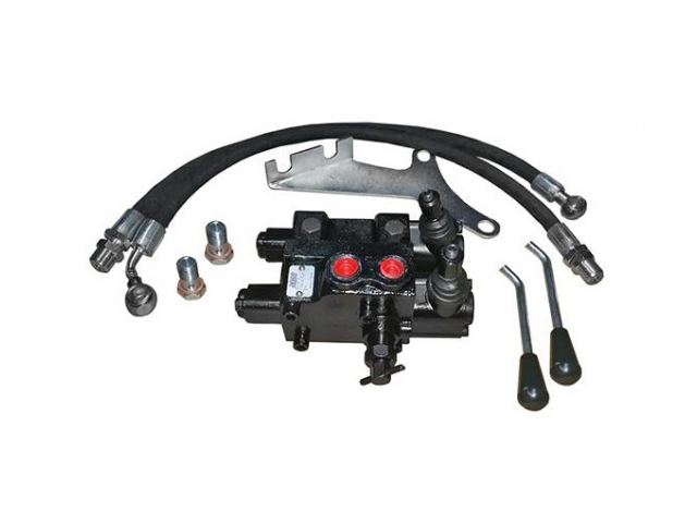 MASSEY FERGUSON 1805609M92 HYDRAULIC DAMPER VALVE 2 OUTLETS