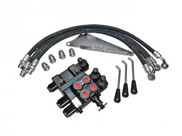 MASSEY FERGUSON 1805609M92A HYDRAULIC DAMPER VALVE 4 OUTLETS